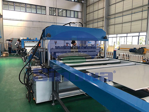 Clean partition board line