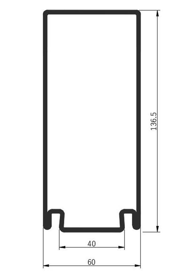Breaker 65v-60L Fire Insulation Profile Series