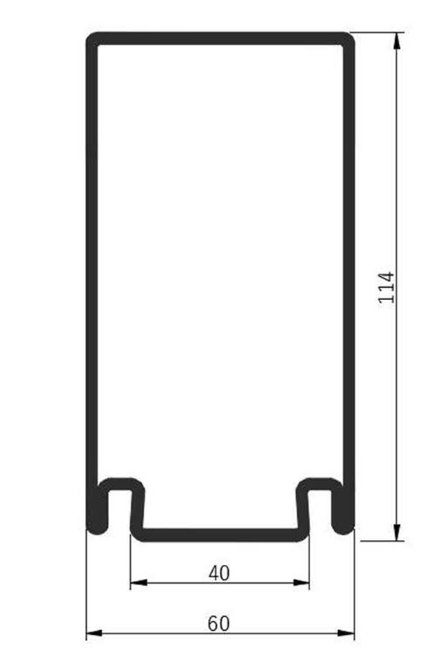 Breaker 65v-60L Fire Insulation Profile Series