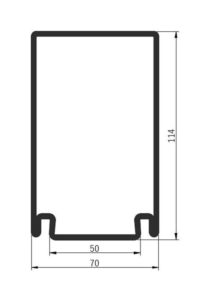 Breaker 65v-60L Fire Insulation Profile Series