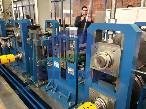 Purline roll forming machine