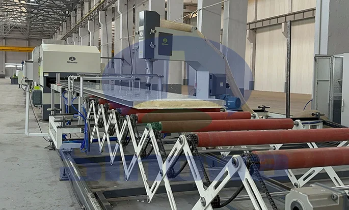 PU panel production line
